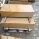 15 x 45 cm Sandstein-Blockstufen Geltona gelb 80 cm lang