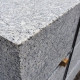 6 x 25 cm Granit-Bordsteine Griys grau