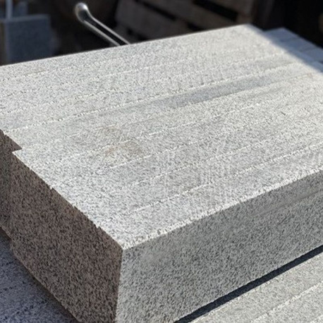 14 x 25 cm Granit-Bordsteine Griys grau