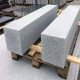 30 x 30 cm Granitpfosten Griys hellgrau 350 cm lang