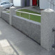 30 x 30 cm Limes-Granitpfosten Griys hellgrau