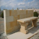 3 cm starke Sandstein-Terrassenplatten Farin beige 60 x 40 cm