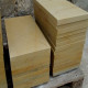 3 cm starke Sandstein-Terrassenplatten Farin beige 40 x 40 cm