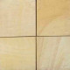 3 cm starke Sandstein-Terrassenplatten Gobi gelb 60 x 30 cm