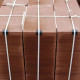 3 cm starke Sandstein-Mauerabdeckplatten Mapula rot 26 cm breit