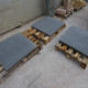 3 cm starke Sandstein-Terrassenplatten Verdico grün 80 x 80 cm