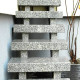 8 x 30 cm Granit-Trittstufen Griys hellgrau