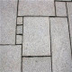 12 cm starke Granit Pflasterplatten Griys hellgrau 60 x 30 cm