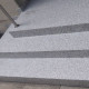 6 cm starke Granit Podestplatten Griys hellgrau